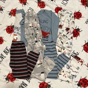 Carter’s Lot of Long Sleeves Pajama Set size 5T